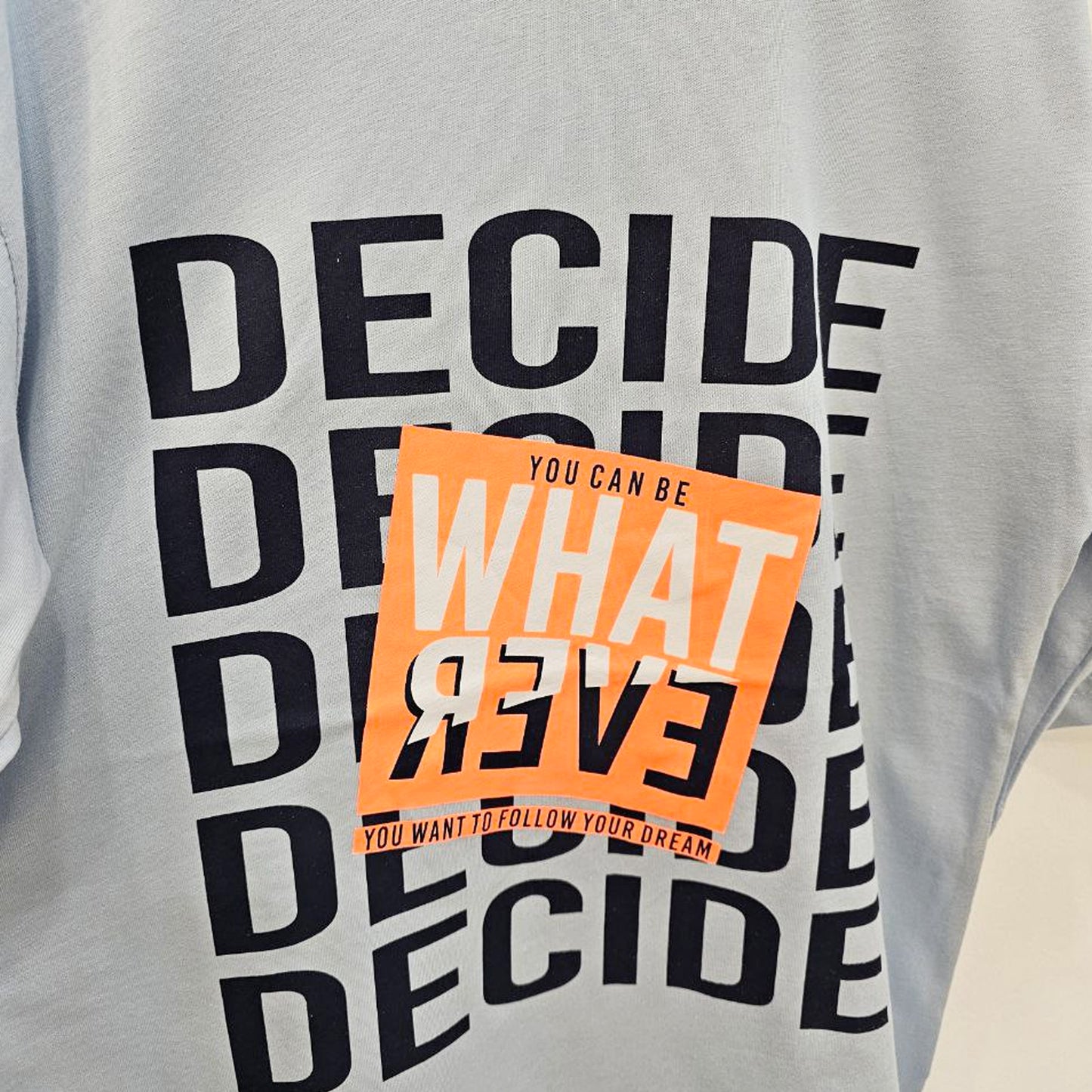 Decide Kısa Kollu T-Shirt/Mavi